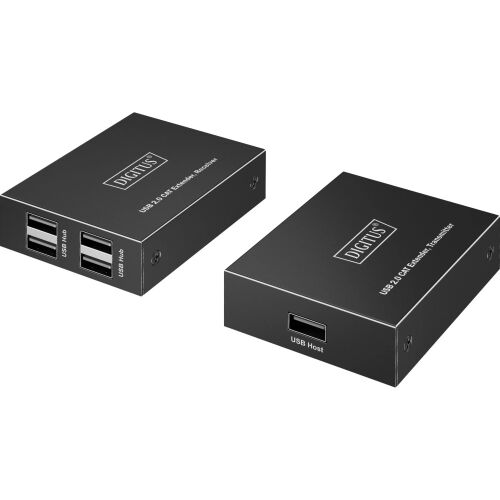 Digitus DA-73120 USB 2.0 UTP Jeltovábbító 150m 174043496 - Jelerősítő