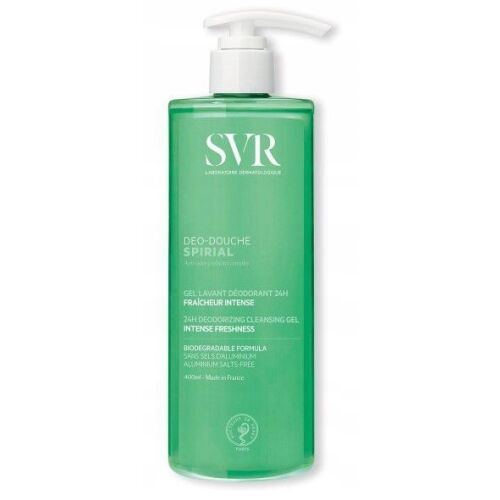 SVR - Spirial Gel Deo Douche Szagtalanító Test- és Hajmosó Gél 400ml 174045668 - Dezodor