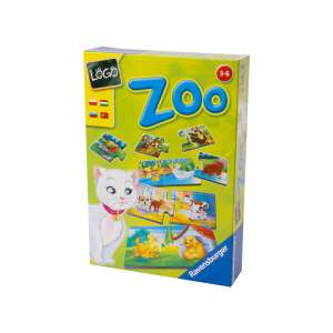 Ravensburger Logo Zoo állatok és kölykeik társasjáték 93286419 Társasjátékok - Társasjáték kicsiknek