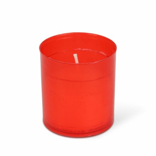 Piros mécsesbetét 4 db-os, 5 cm 174100686 - Mécses