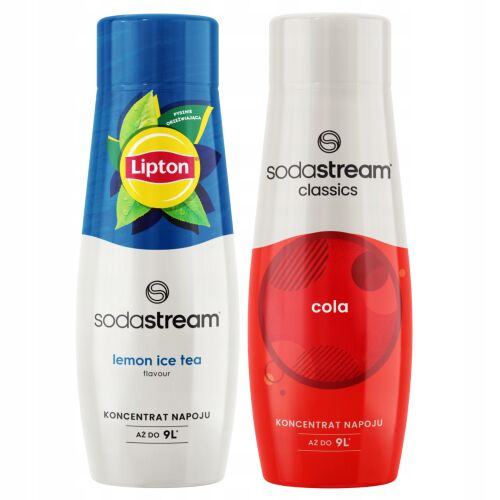 2 Sodastream szörp szódagéphez: Citromos jeges tea + Kóla 174133897 - Szódagép szörp