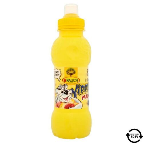 YIPPY ÜDÍTŐITAL PEACH 12% DRS 330ML 174159990 - Gyümölcslé