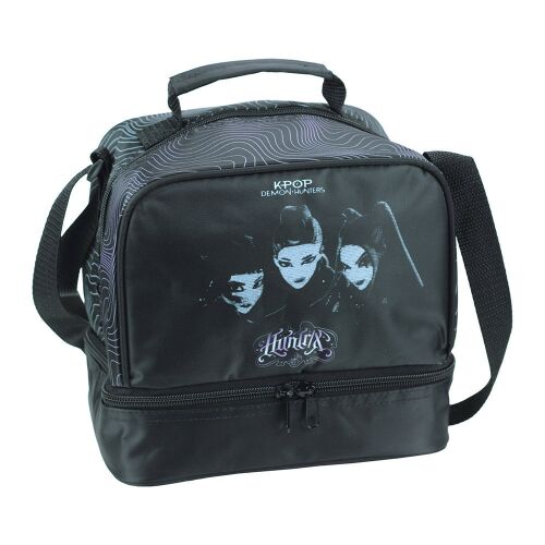 K-pop Démonvadászok Black thermo uzsonnás táska 21 cm