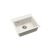 EVIDO QUADRO 6 gránit mosogató, 562 x 510 mm, fehér 178316064