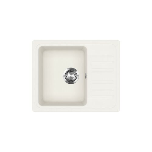 EVIDO HOME 45 S Compact gránit mosogató, 575 x 460 mm, fehér 174188833 - Mosogatótálca