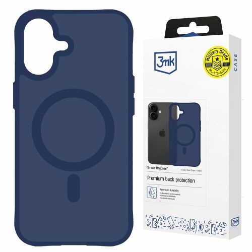 3mk Smoke MagCase iPhone 17-hez - kék-áttetsző 174191078 - Telefontok