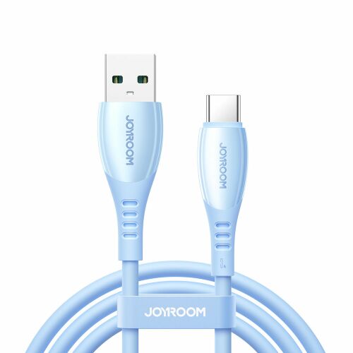 Joyroom S-A59 Vibrant Series 3A USB-A - USB-C kábel 1.2m - kék 174192555 - Számítógép és kiegészítő