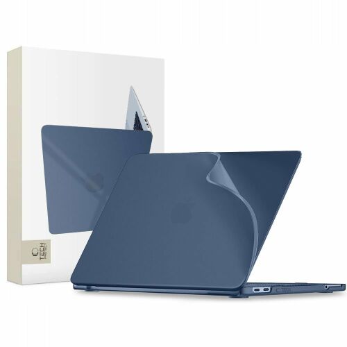 Tech-Protect Softshell tok MacBook Neo 13" 2026-hoz - sötétkék 174196650 - Laptop kiegészítő