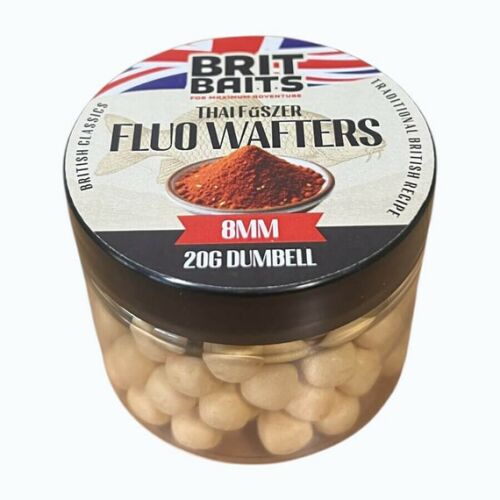 BritBaits Fluo Wafters Dumbell Thai Fűszer 8mm 174209035 