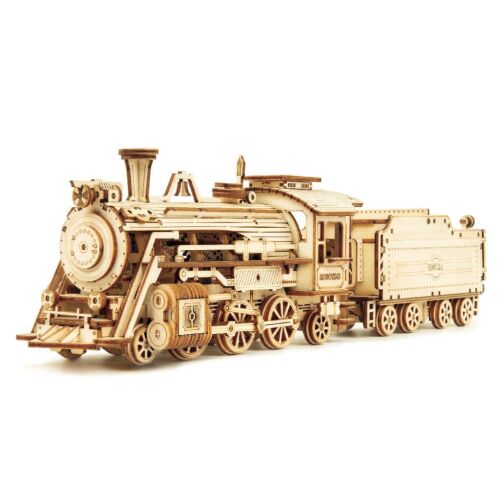 Robotime játék - 3D fa kirakós Gőzmozdony 179419644 - Játék