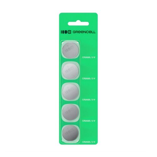 GREEN CELL akku CR2025, lítium, 5db/csomag 174225846 - Green Cell