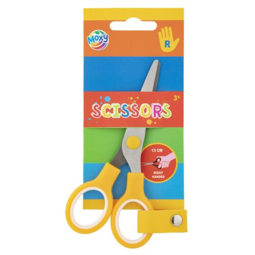 Sárga Moxy jobbkezes olló 13 cm 174227469 - Irodaszer
