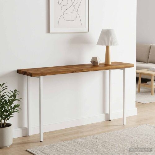 vidaXL Téglalap Asztallap 130 x 30 x 3,2 cm Négyszögletes Tömör Akácfa 177526332 - Asztallap