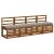 vidaXL 1 darabos padpárna VUGHT 100% poliészter Szürke 100 x 40 x 5 cm 178244233