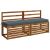 vidaXL Pad párnák SOEST 2 db 100% poliészter Kék 140 x 40 x 8 cm 177528965