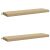 vidaXL Pad párnák SOEST 2 db 100% poliészter Bézs 140 x 40 x 8 cm 177528967