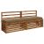 vidaXL Pad párnák SOEST 2 db 100% poliészter Tópszínű 200 x 40 x 8 cm 177529233
