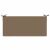 vidaXL Pad párnák SOEST 2 db 100% poliészter Tópszínű 120 x 50 x 8 cm 177529238