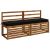 vidaXL Pad párnák SOEST 2 db 100% poliészter Fekete 150 x 40 x 8 cm 177529188