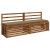 vidaXL Pad párnák SOEST 2 db 100% poliészter Tópszínű 170 x 40 x 5 cm 177529215
