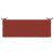 vidaXL Padpárna SOEST 100% poliészter Piros 120 x 40 x 5 cm 177530883