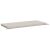 vidaXL Padpárna SOEST 100% poliészter Fehér 110 x 50 x 5 cm 177531018