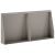 vidaXL Támfal 2 db 40 x 12 x 30 cm Időjárásálló Acél Rozsdás 179738865