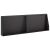 vidaXL Támfal 2 db 60 x 12 x 40 cm Acél Fekete 178302293