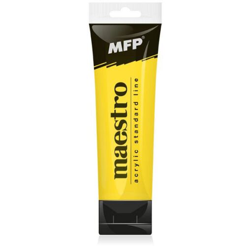 Akril festék, 75 ml, MFP, sárga 174283130 - Akrilfesték