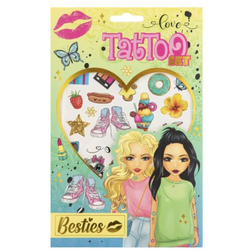 Csajos Besties Love tetkó szett 2 ív 174334452 - Tetoválás gyerekeknek