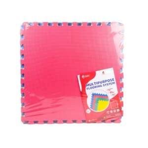 4-частна пяна пъзел постелка, многоцветна, за деца, постелка за игра, постелка за пода, постелка за игра за бебета, постелка за безопасност - Бебе & Малко дете