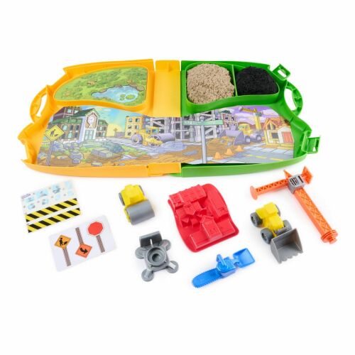 Kinetic Sand Construction Zone játékszett