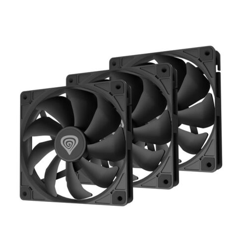 Genesis OXAL 120 fekete ventilátor 3 db-os csomag (NGF-2043)