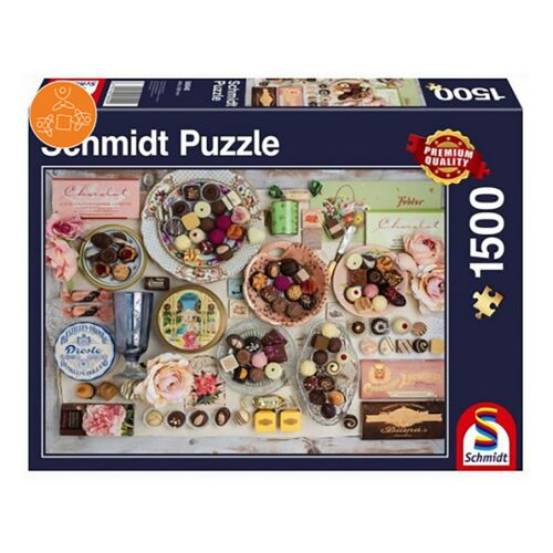 Schmidt Spiele Nosztalgikus csokoládék, 1500 db (58940) Kirakó 174373892 