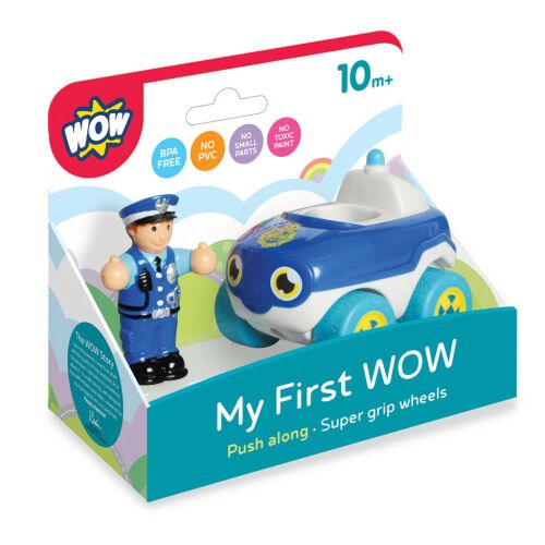 Police Car Bobby - My First WOW Toys 174377541 - Játék