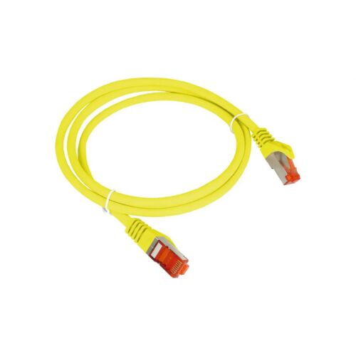 Alantec Patch kábel F/UTP cat.6 PVC 0,25 m sárga ALANTEC