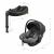 KINDERKRAFT I-LITE autósülés ISOFIX bázistalppal, ENDURA SAFE FX, szürke 174402218