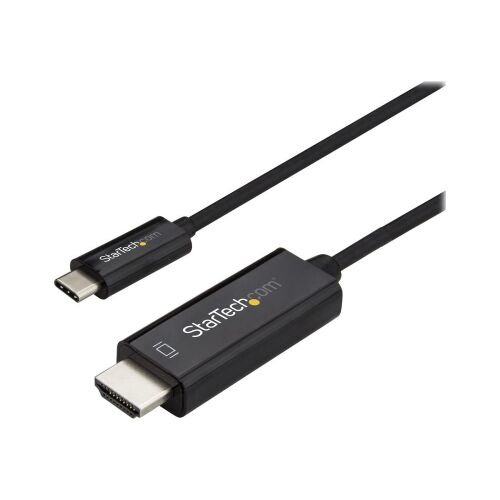 StarTech.com CDP2HD1MBNL video átalakító kábel 1 M USB C-típus HDMI Fekete 174479235 - Átalakító