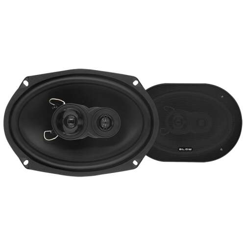 Blow WH-6916 6x9 3-utas autós hangszórók, 250W, 4 Ohm, 40Hz-22kHz, 91dB, 17 OZ mágnes, alumínium 1" tekercs, butilgumiból készült felfüggesztés - Blow
