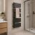 Solaro Design törölközőszárító radiátor 1400x500 mm fekete 174481444
