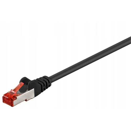 MicroConnect S/FTP CAT6 5m fekete LSZH 174500450 - FTP kábel