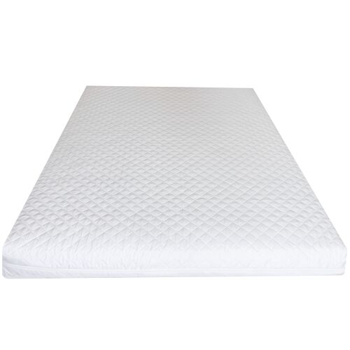 POKROWIEC NA MATERAC PIKOWANY  BIAŁY 70x140x19 174519908 - Ágynemű