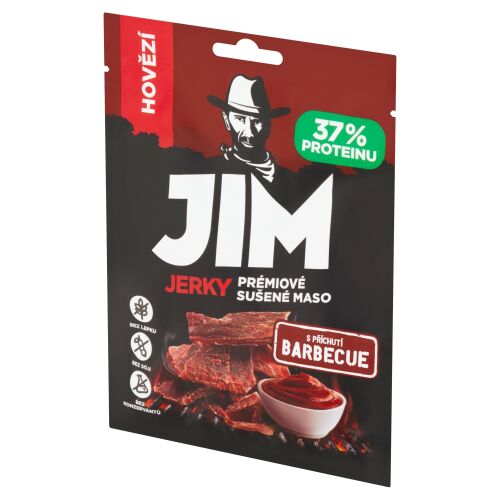 JIM JERKY 23g marhahús BBQ