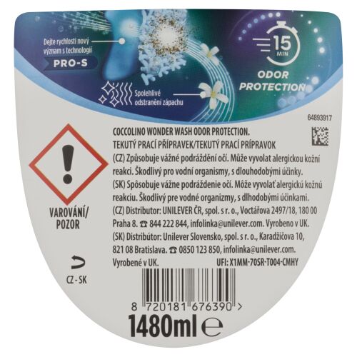 Coccolino gél 37PD Szag ShortC 174522819 - Mosókapszula és Mosógél