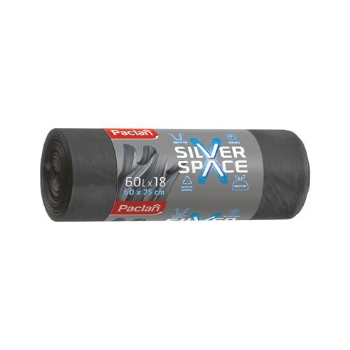 Paclan Multitop hulladékzsákok, vastagok, 60 l, 3 x 18 db 174522822 - Szemeteszsák