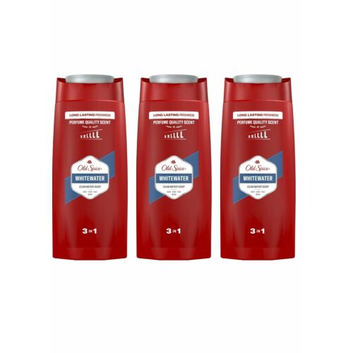 Old Spice Whitewater tusfürdő 3x675 ml