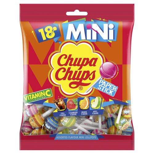 Chupa Chups Mini nyalókák (18 db/tasak) C-vitamin