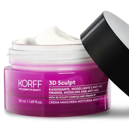 KORFF 3D SCULPT ÉJSZAKAI KRÉM ÉS MASZK 2in1 50ml