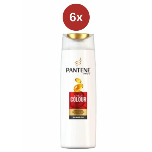 Pantene Élénk Színű Sampon 6x400ml
