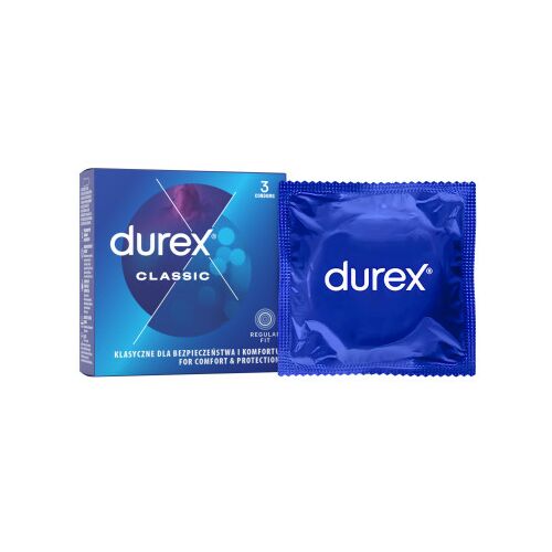 Durex óvszer (3 db/doboz) Classic Originals
